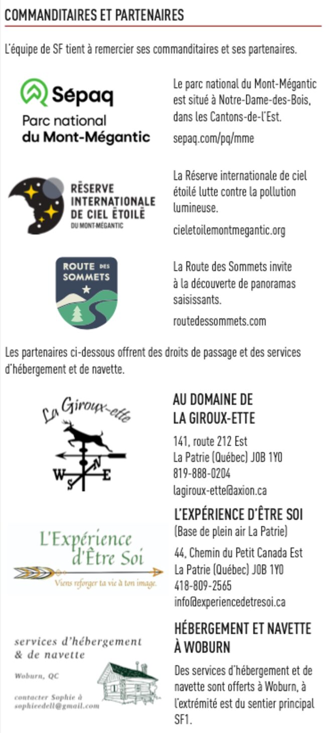 Auberge Au Soleil Levant - Partenaire de Sentiers frontaliers | Organisme, sans but lucratif, de bienfaisance, faisant la promotion des activités de plein air sur le territoire des MRC du Granit et du Haut-Saint-François